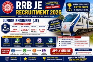 RRB JE Recruitment 2026