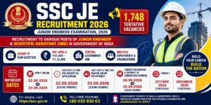 SSC JE Recruitment 2026